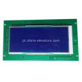 Placa de exibição LCD COP KM863240G03 para elevadores KONE